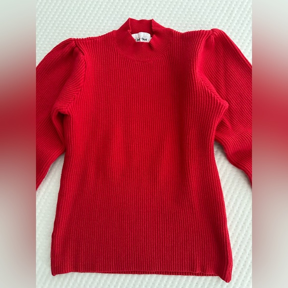 Line & Dot Anthropologie mock neck sweater - Picture 3 of 7
